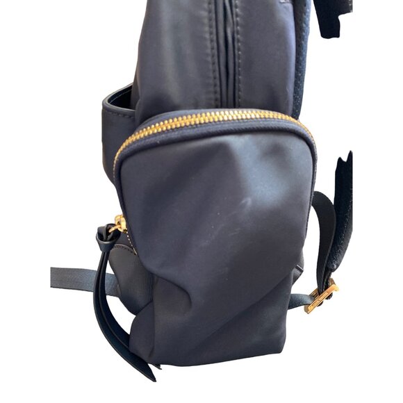 MICHAEL MICHAEL KORS Prescott Large Nylon Backpack Navy Pre-Owned - Picture 6 of 7